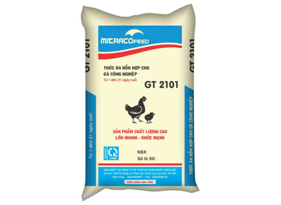 Thức ăn hỗn hợp cho Gà công nghiệp từ 1 đến 21 ngày tuổi Mitraco feed GT 2101