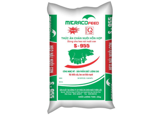 Thức ăn chăn nuôi hỗn hợp dùng cho Heo nái nuôi con Mitraco feed S955